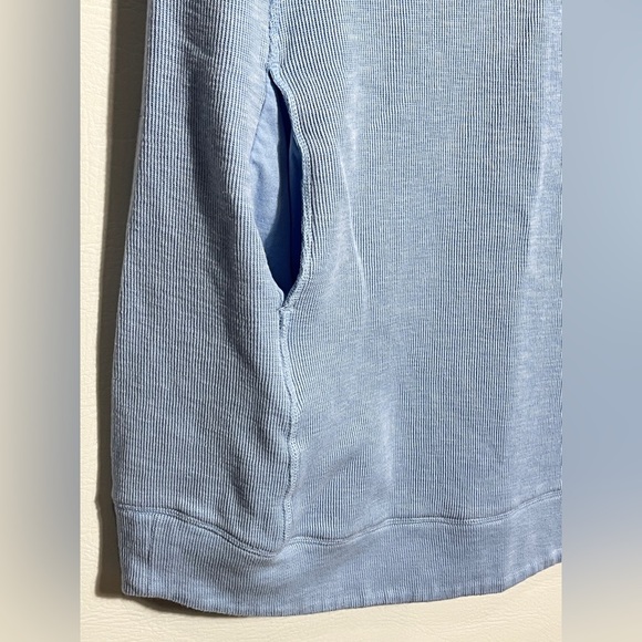 Legendary Light Blue Cotton Dress w Pockets Large NWD - Picture 4 of 10